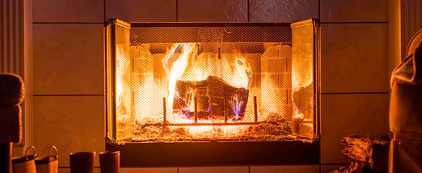 Mendota Hearth Landscape Fireplace Installation in Riverview, Florida