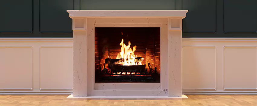 Open Flame Wood-Burning Fireplace Installation Services in Riverview, Florida