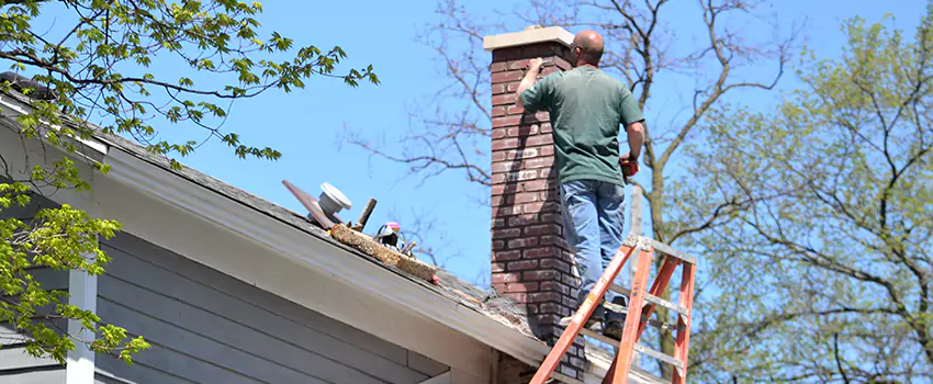 Vinyl and PVC Chimney Flashing Installation in Riverview, FL