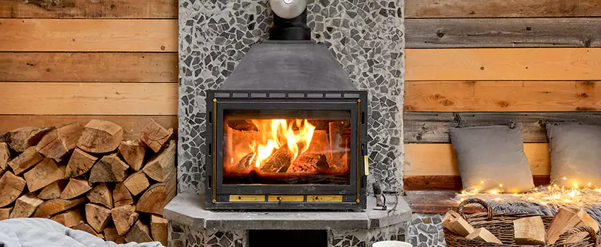 Outdoor Morso Fireplace Broken Screen Replacement in Riverview, FL